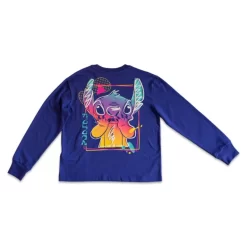 Stitch Long-Sleeved Shirt For Adults -Magic Mode Shop 2325046859833M 2