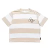 Mickey Mouse Striped Crop T-Shirt For Women
