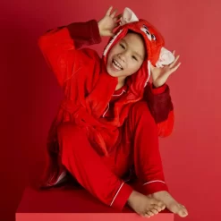 Mei Lee Red Panda Dressing Gown For Kids, Turning Red 7 Mei Lee Red Panda Dressing Gown For Kids, Turning Red -Magic Mode Shop 2327049220061M 2