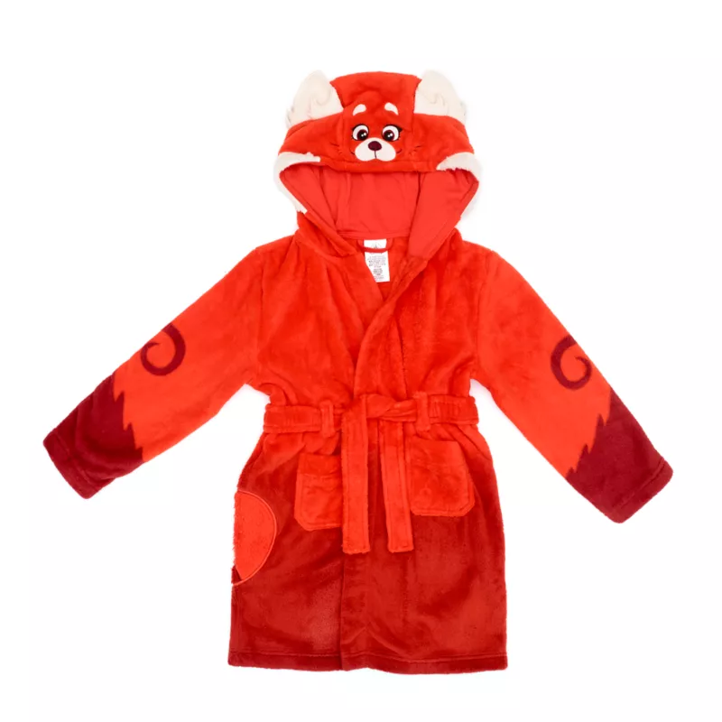 Mei Lee Red Panda Dressing Gown For Kids, Turning Red 1 Mei Lee Red Panda Dressing Gown For Kids, Turning Red