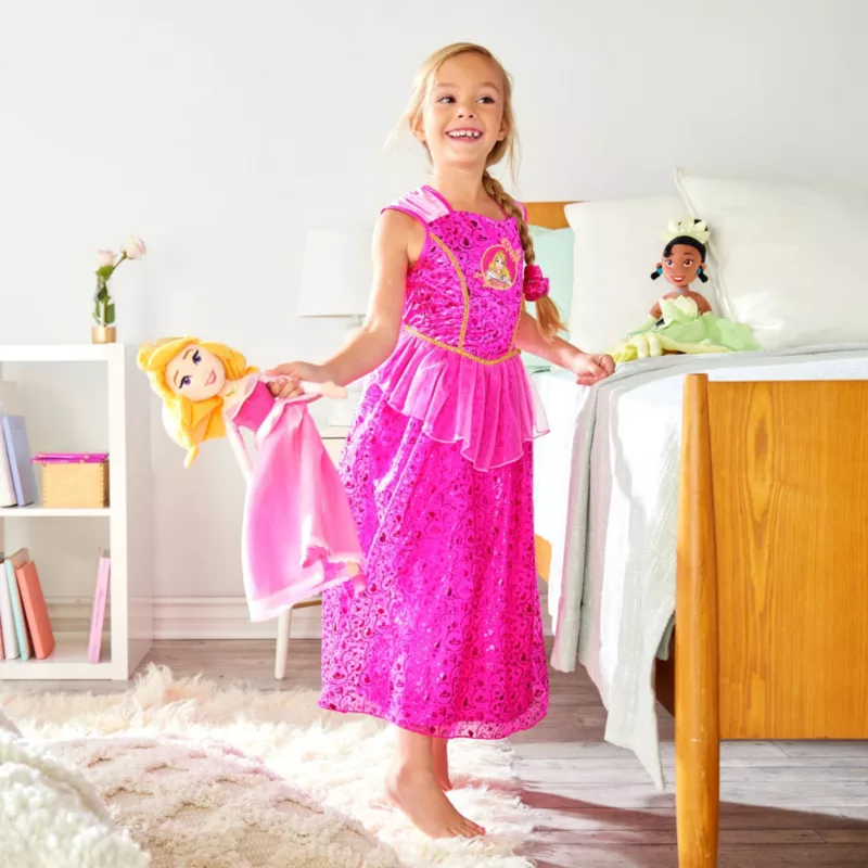 Aurora Nightgown For Girls, Sleeping Beauty 1 Aurora Nightgown For Girls, Sleeping Beauty