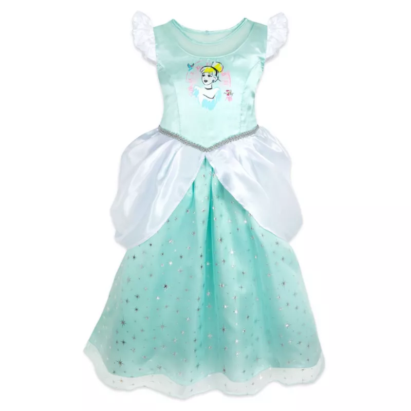 Cinderella Deluxe Nightgown For Girls 2 Cinderella Deluxe Nightgown For Girls - Image 2