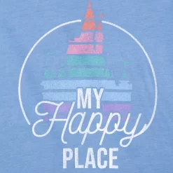 Fantasyland Castle ''My Happy Place'' T-Shirt For Kids, Sensory Friendly -Magic Mode Shop 2328046850001M 2