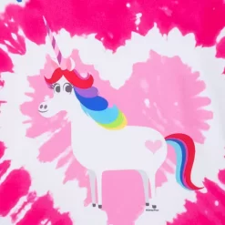 Rainbow Unicorn Fashion T-Shirt For Girls, Inside Out, Sensory Friendly 5 Rainbow Unicorn Fashion T-Shirt For Girls, Inside Out, Sensory Friendly -Magic Mode Shop 2328046850150M 2