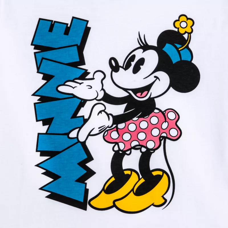 Minnie Mouse White T-Shirt For Kids, Mickey & Co. 3 Minnie Mouse White T-Shirt For Kids, Mickey & Co. - Image 3