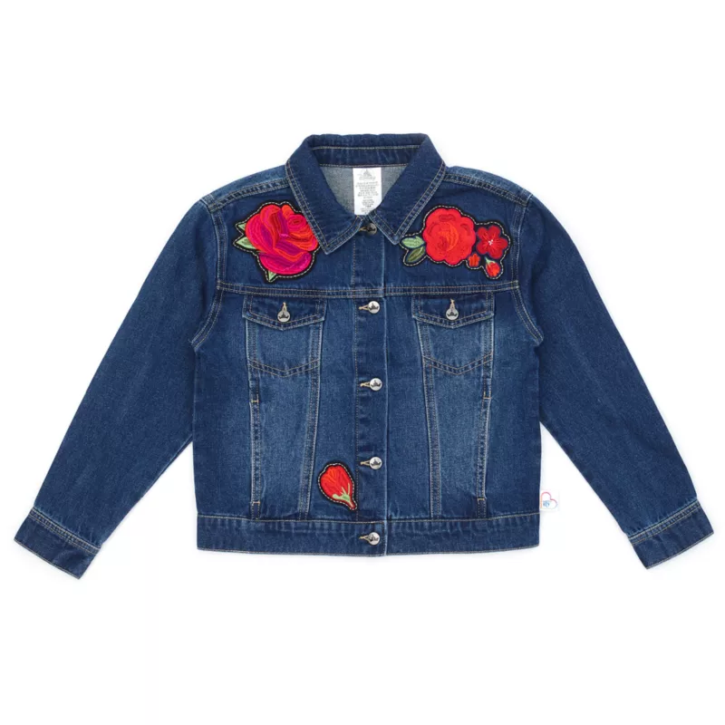 Disney Ily 4EVER Denim Jacket For Kids Inspired By Belle, Beauty And The Beast 1 Disney Ily 4EVER Denim Jacket For Kids Inspired By Belle, Beauty And The Beast