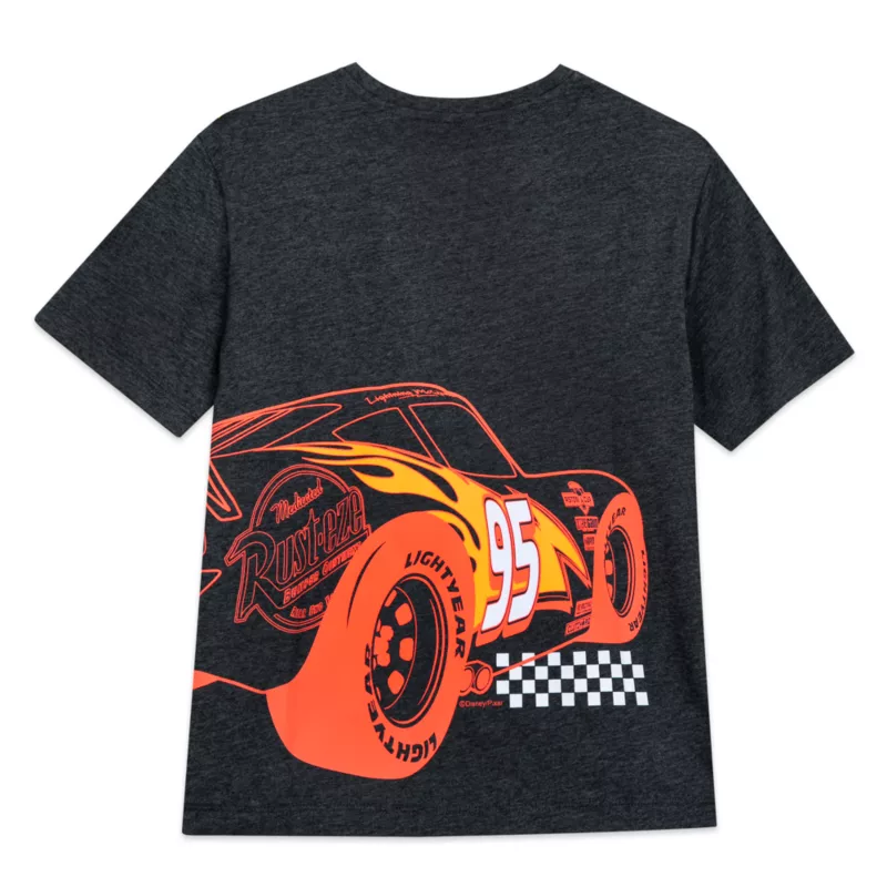 Lightning McQueen Tee For Kids, Cars 2 Lightning McQueen Tee For Kids, Cars - Image 2