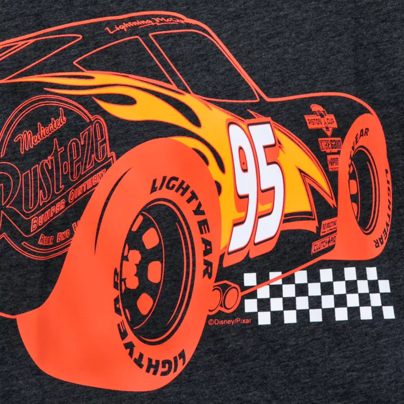 Lightning McQueen Tee For Kids, Cars 5 Lightning McQueen Tee For Kids, Cars - Image 5