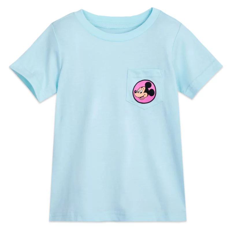 Mickey Mouse And Friends Pocket T-Shirt For Kids 1 Mickey Mouse And Friends Pocket T-Shirt For Kids