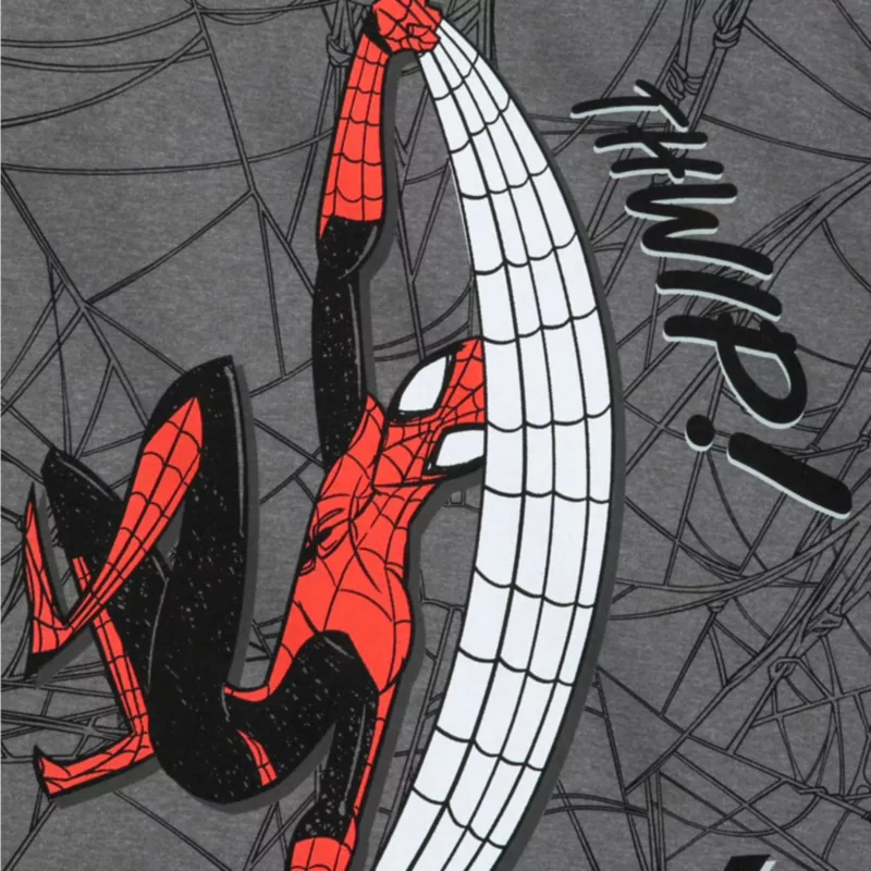 Spider-Man Ringer T-Shirt For Kids 2 Spider-Man Ringer T-Shirt For Kids - Image 2