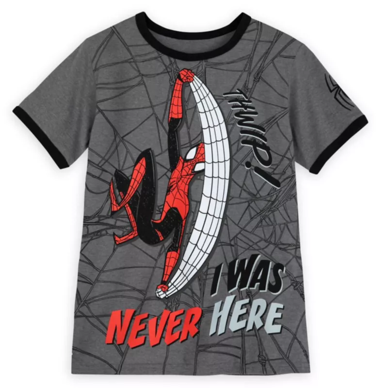 Spider-Man Ringer T-Shirt For Kids 1 Spider-Man Ringer T-Shirt For Kids