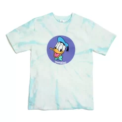 Disneyland Resort Donald Duck Tie-Dye T-Shirt For Adults