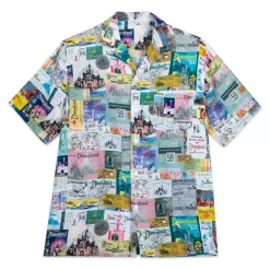 Disneyland Woven Shirt For Adults - Disney100