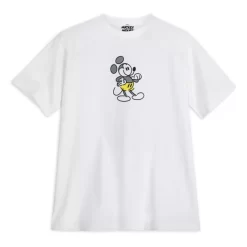 White Mickey Mouse Genuine Mousewear T-Shirt For Men