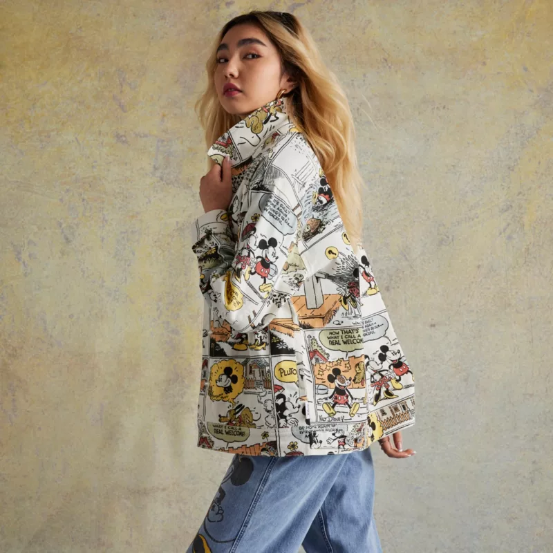 Mickey Mouse And Friends Denim Jacket For Adults 4 Mickey Mouse And Friends Denim Jacket For Adults - Image 4