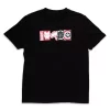 Marvel Icon Crew Neck Black T-Shirt For Adults