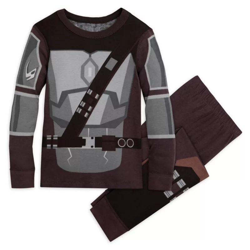 Din Djarin Costume PJ PALS For Kids, Star Wars: The Mandalorian 1 Din Djarin Costume PJ PALS For Kids, Star Wars: The Mandalorian