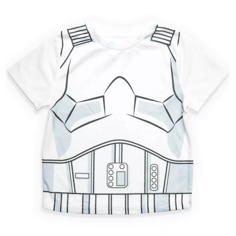 Stormtrooper Short Sleeve Pyjamas Set For Kids, Star Wars 2 Stormtrooper Short Sleeve Pyjamas Set For Kids, Star Wars - Image 2