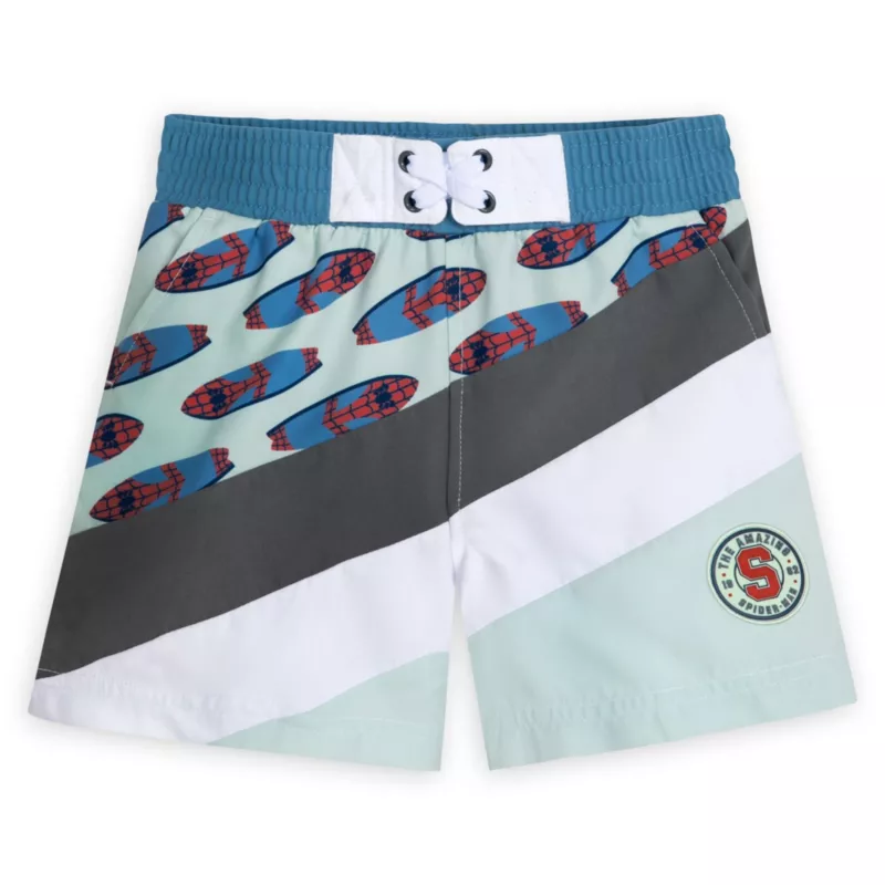 Spider-Man Swim Trunks For Boys 1 Spider-Man Swim Trunks For Boys