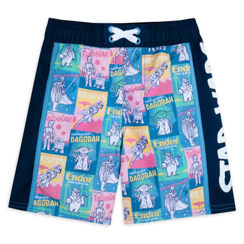 Star Wars Swim Trunks For Kids 1 Star Wars Swim Trunks For Kids