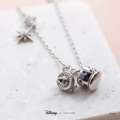 Disney Necklace Alice In Wonderland, Silver -Magic Mode Shop 348658010561 2