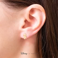 Disney Earrings Frozen Olaf, Gold -Magic Mode Shop 348658020188 2