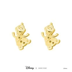 Disney Earrings Frozen Olaf, Gold -Magic Mode Shop 348658020188 3