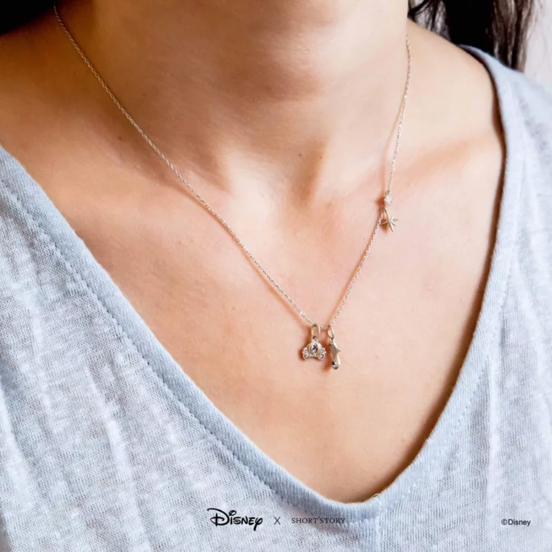 Disney Necklace Cinderella, Silver 4 Disney Necklace Cinderella, Silver - Image 4