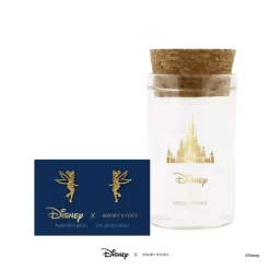 Disney Earrings Tinker Bell, Gold