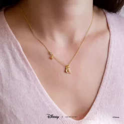 Disney Necklace Jasmine, Gold -Magic Mode Shop 348658024612 3