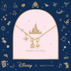 Disney Necklace Castle, Gold -Magic Mode Shop 348658024735 3