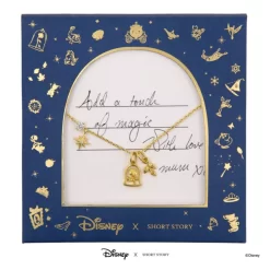 Disney Necklace Castle, Gold -Magic Mode Shop 348658024735 4