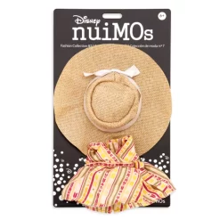 NuiMOs Small Plush Printed Wrap Dress With Sun Hat -Magic Mode Shop 412342576400 2