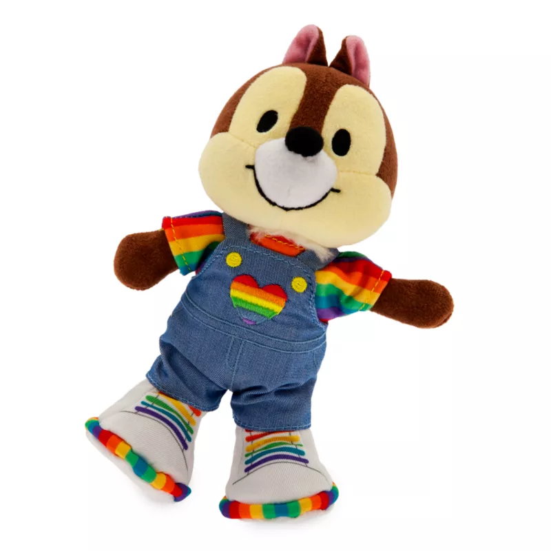 NuiMOs Small Plush Rainbow T-Shirt With Overalls And Trainers 2 NuiMOs Small Plush Rainbow T-Shirt With Overalls And Trainers - Image 2