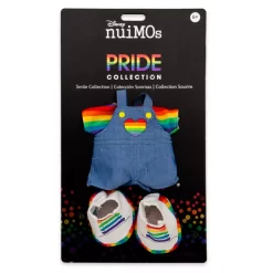NuiMOs Small Plush Rainbow T-Shirt With Overalls And Trainers 5 NuiMOs Small Plush Rainbow T-Shirt With Overalls And Trainers -Magic Mode Shop 412342577230 2