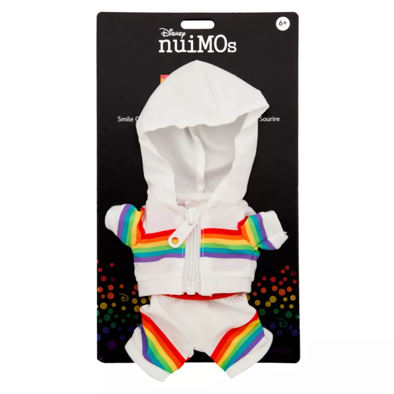 NuiMOs Small Plush Rainbow Tracksuit With T-Shirt 3 NuiMOs Small Plush Rainbow Tracksuit With T-Shirt - Image 3