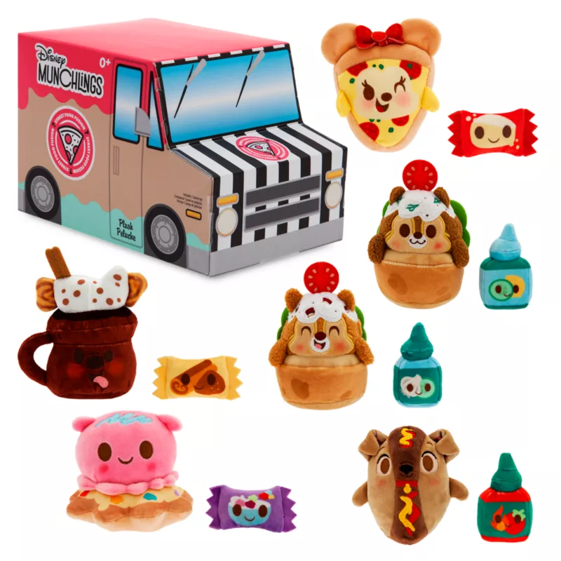 Disney Munchlings Mystery Plush, Street Food Fusion 1 Disney Munchlings Mystery Plush, Street Food Fusion