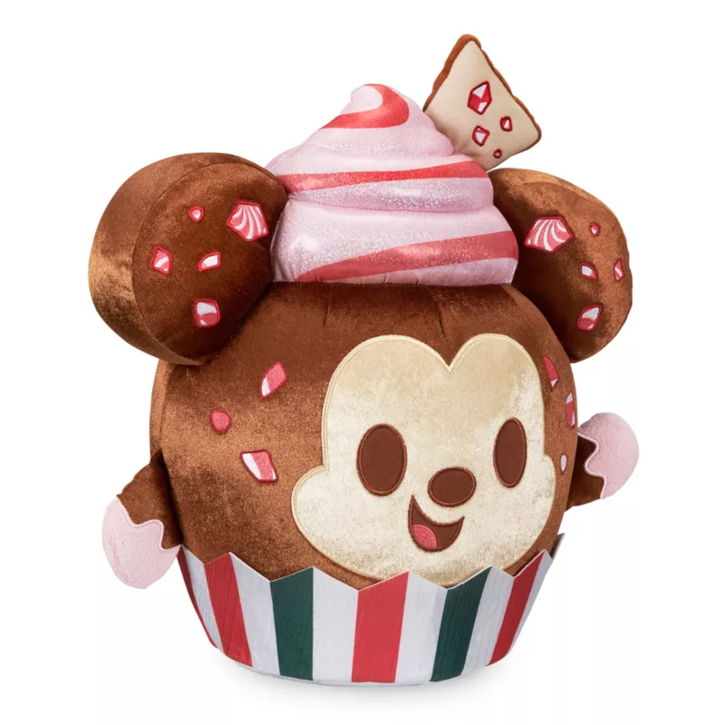 Mickey Mouse Peppermint Bark Cupcake Disney Munchlings Scented Medium Plush - Baked Treats 3 Mickey Mouse Peppermint Bark Cupcake Disney Munchlings Scented Medium Plush - Baked Treats - Image 3