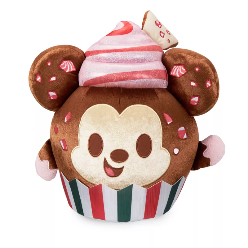 Mickey Mouse Peppermint Bark Cupcake Disney Munchlings Scented Medium Plush - Baked Treats 1 Mickey Mouse Peppermint Bark Cupcake Disney Munchlings Scented Medium Plush - Baked Treats