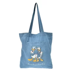 Donald & Daisy Duck Denim Tote Bag