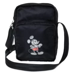 Magic Mode Shop 26 Black Mickey Mouse Genuine Mousewear Crossbody Bag