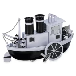 Mickey And Minnie Mouse Steamboat Willie Musical Boat - Disney100 8 Mickey And Minnie Mouse Steamboat Willie Musical Boat - Disney100 -Magic Mode Shop 461023943369 3