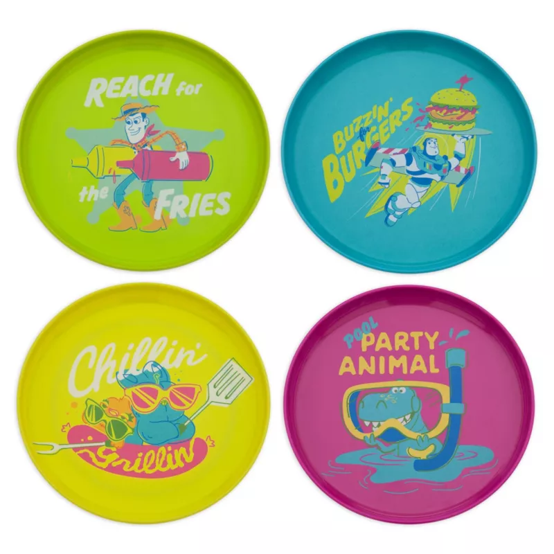 Toy Story Melamine Plate Set 3 Toy Story Melamine Plate Set - Image 3