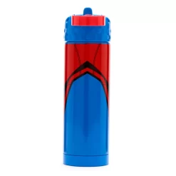 Spider-Man Stainless Steel Water Bottle With Built-In Straw -Magic Mode Shop 465022812442 3