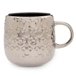 Mickey Mouse Silver-Toned Motif Mug