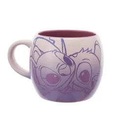 Angel And Stitch Purple Mug, Spring Love Series