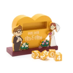 Carl And Ellie Wedding Countdown Calendar, Up