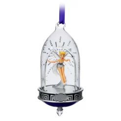 Tinker Bell Disney100 Celebration Glass Dome Sketchbook Hanging Ornament