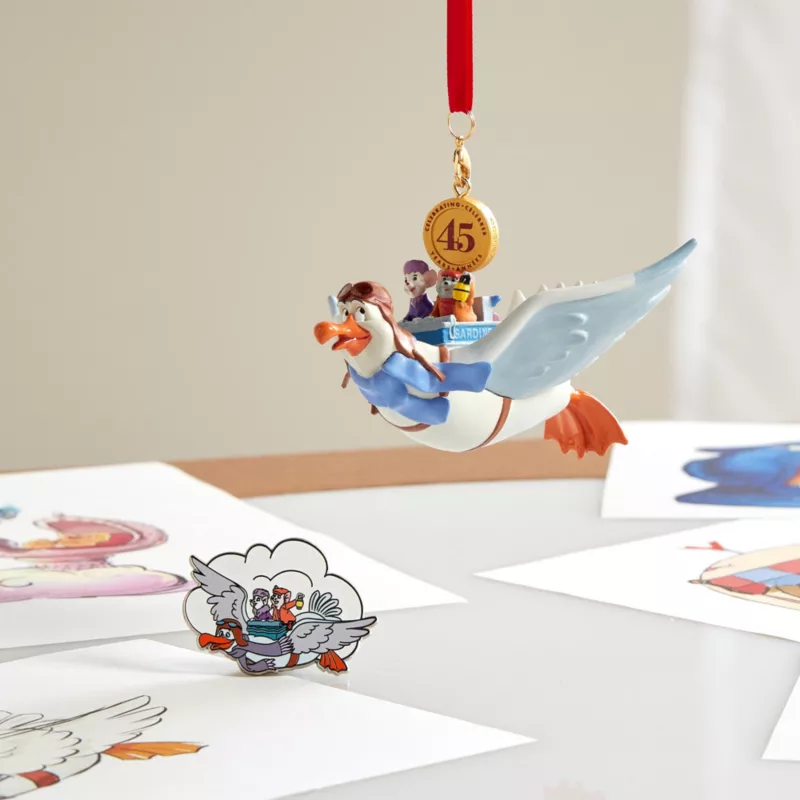 The Rescuers Legacy Sketchbook Ornament - 45th Anniversary - Limited Release 2 The Rescuers Legacy Sketchbook Ornament - 45th Anniversary - Limited Release - Image 2