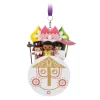 “it's A Small World'' Clock Face Sketchbook Ornament